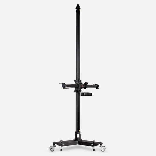 Rotating Commercial Studio Camera Stand STA-01-350R-MK2-TRI-240 (High Load - Rotation - TOTAL HEIGHT: 94.4 in / 240cm) C/W STA-01-350LW-10 Leg Weight Set