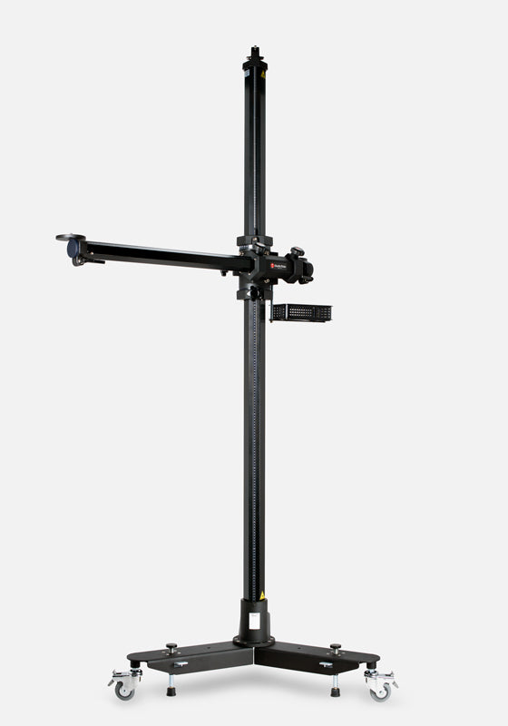 Pre-order - Rotating Commercial Studio Camera Stand STA-01-350R-MK2-TRI-200 (High Load - Rotation - TOTAL HEIGHT: 78.7 in / 200cm) C/W STA-01-350LW-10 Leg Weight Set