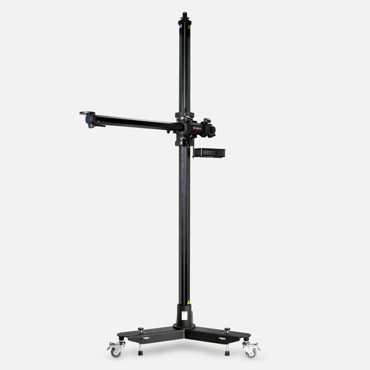 Rotating Commercial Studio Camera Stand STA-01-350R-MK2-TRI-200 (High Load - Rotation - TOTAL HEIGHT: 78.7 in / 200cm) C/W STA-01-350LW-10 Leg Weight Set