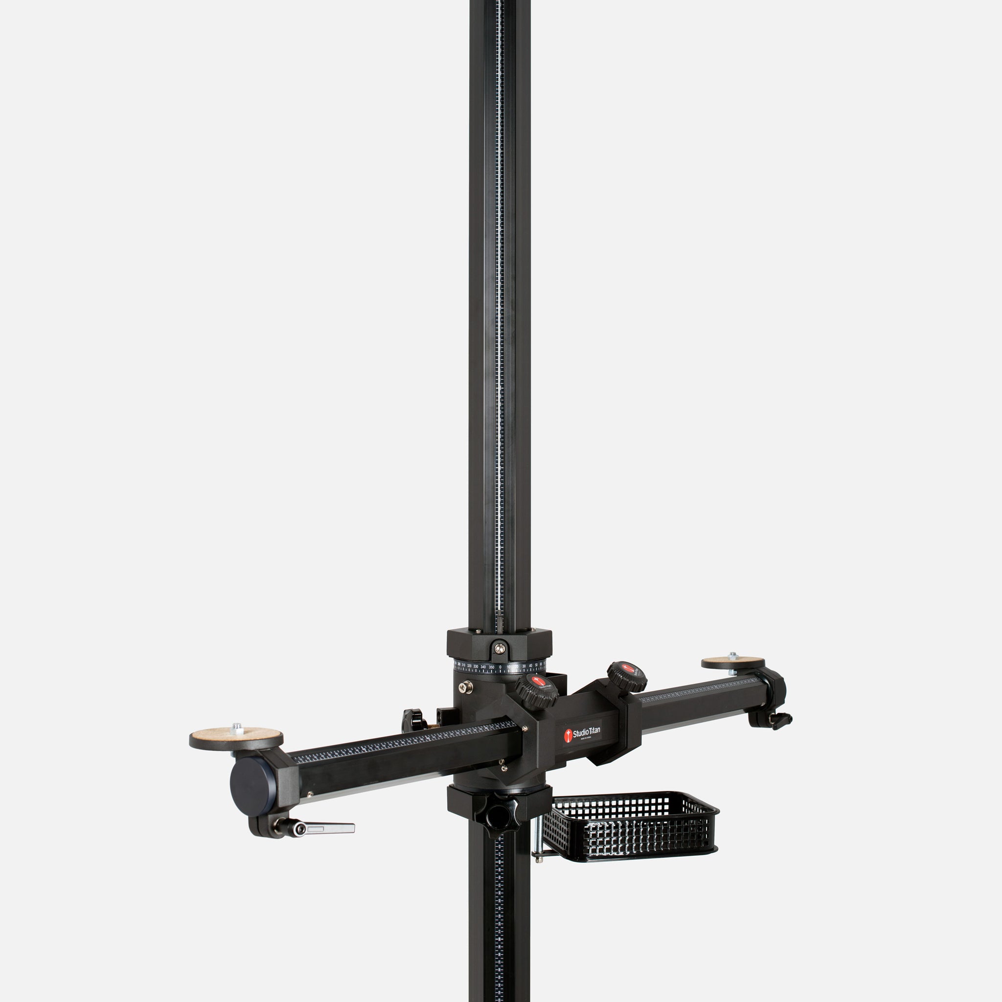 Rotating Commercial Studio Camera Stand STA-01-350R-MK2-TRI-240 (High Load - Rotation - TOTAL HEIGHT: 94.4 in / 240cm) C/W STA-01-350LW-10 Leg Weight Set