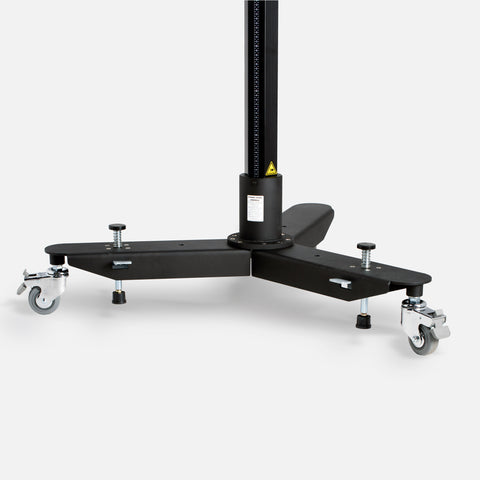 Rotating Commercial Studio Camera Stand STA-01-350R-MK2-TRI-240 (High Load - Rotation - TOTAL HEIGHT: 94.4 in / 240cm) C/W STA-01-350LW-10 Leg Weight Set