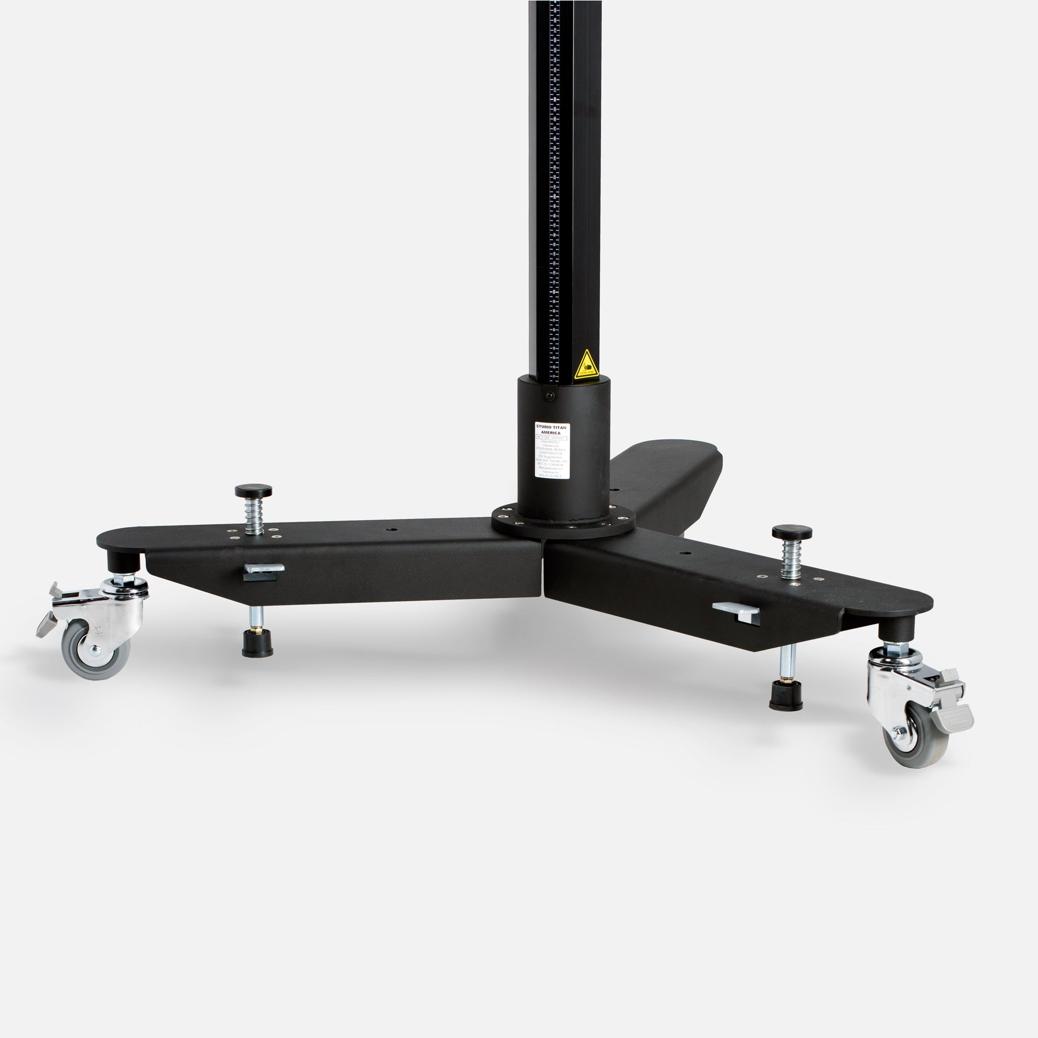 Rotating Commercial Studio Camera Stand STA-01-350R-MK2-TRI-240 (High Load - Rotation - TOTAL HEIGHT: 94.4 in / 240cm) C/W STA-01-350LW-10 Leg Weight Set
