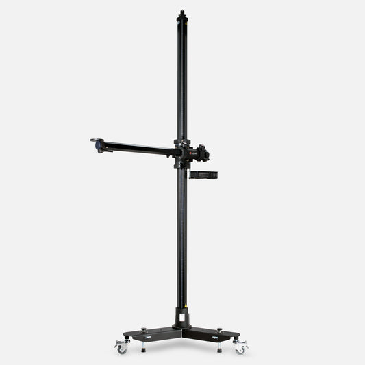 Rotating Commercial Studio Camera Stand STA-01-350R-MK2-TRI-240 (High Load - Rotation - TOTAL HEIGHT: 94.4 in / 240cm) C/W STA-01-350LW-10 Leg Weight Set