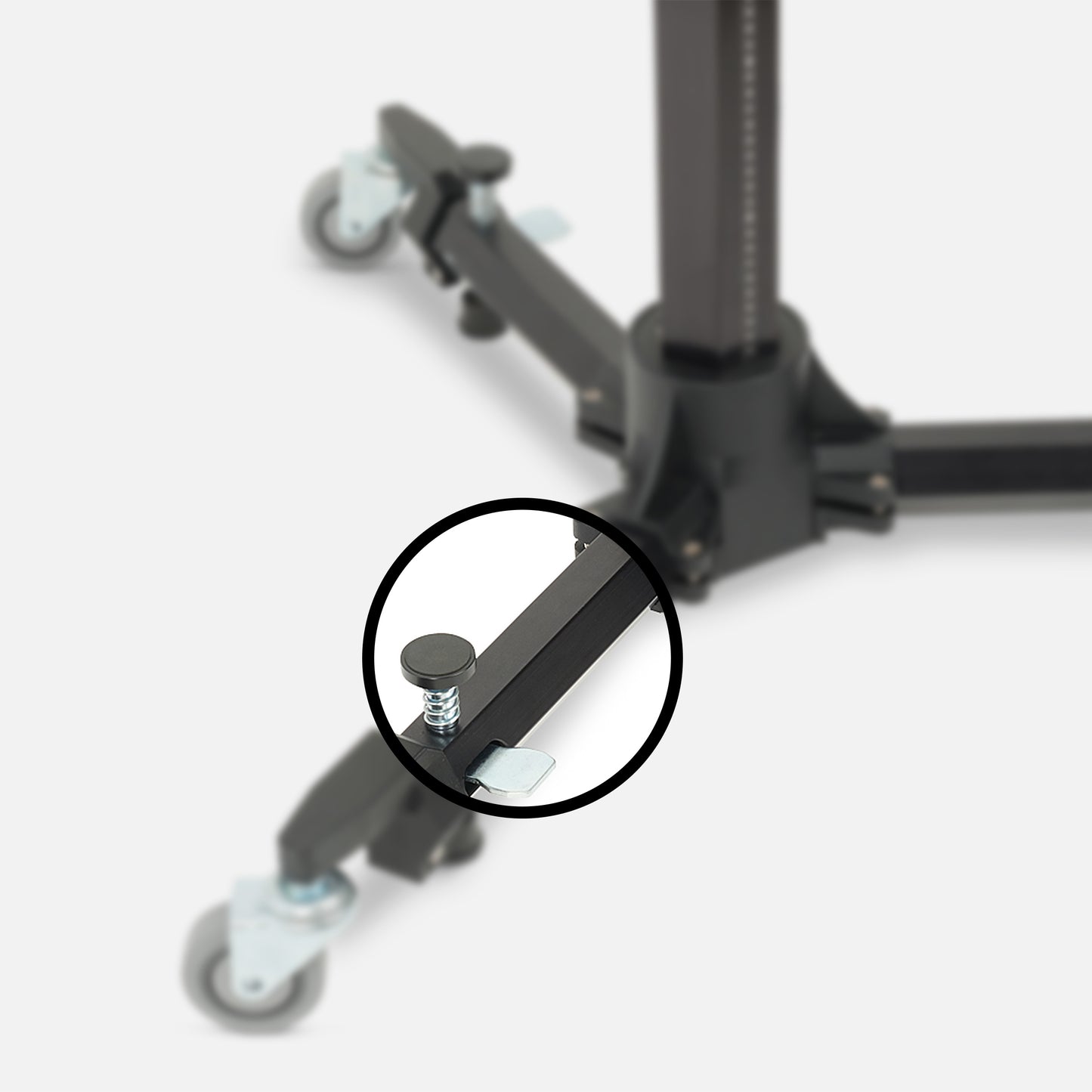 Left leg tube with brake plunger STA-01-360-LLWB