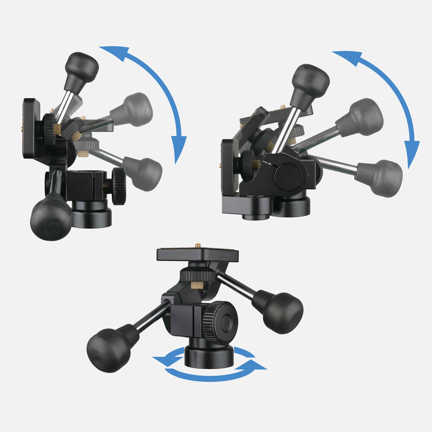 3-way camera head STA-01-390 - FREE U.S. shipping on this Item!
