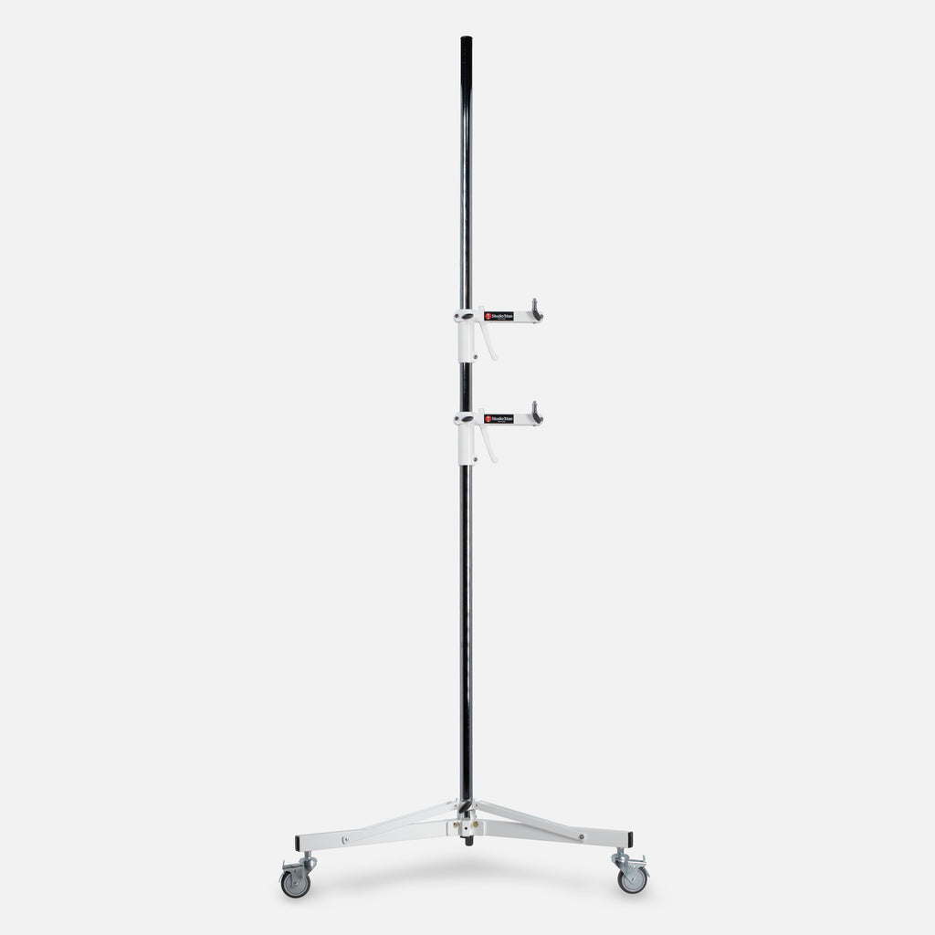 Studio Camera Stand Side Kick STA-06-090DW [White] with Dual Pistol Grip