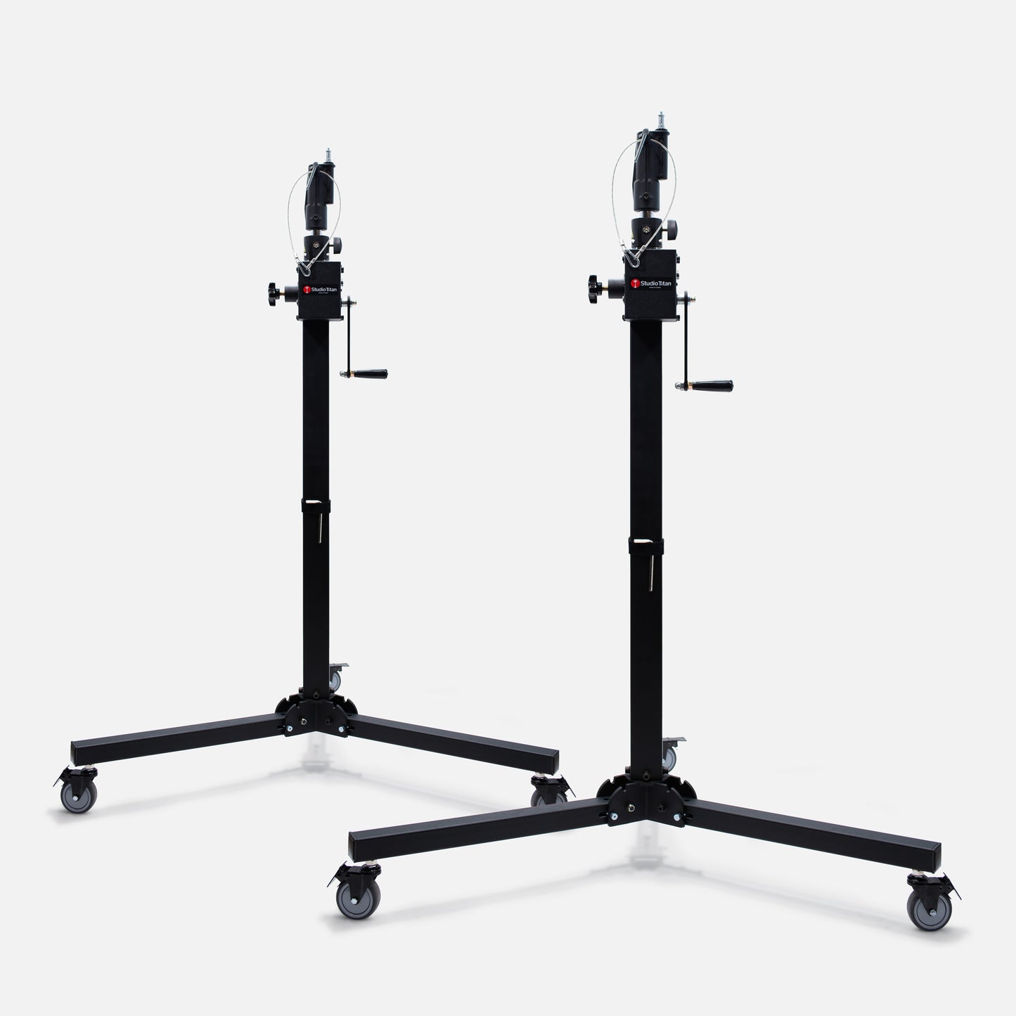 Rack & Pinion Geared Crank-up Stand - Two Pack STA-06-200TP