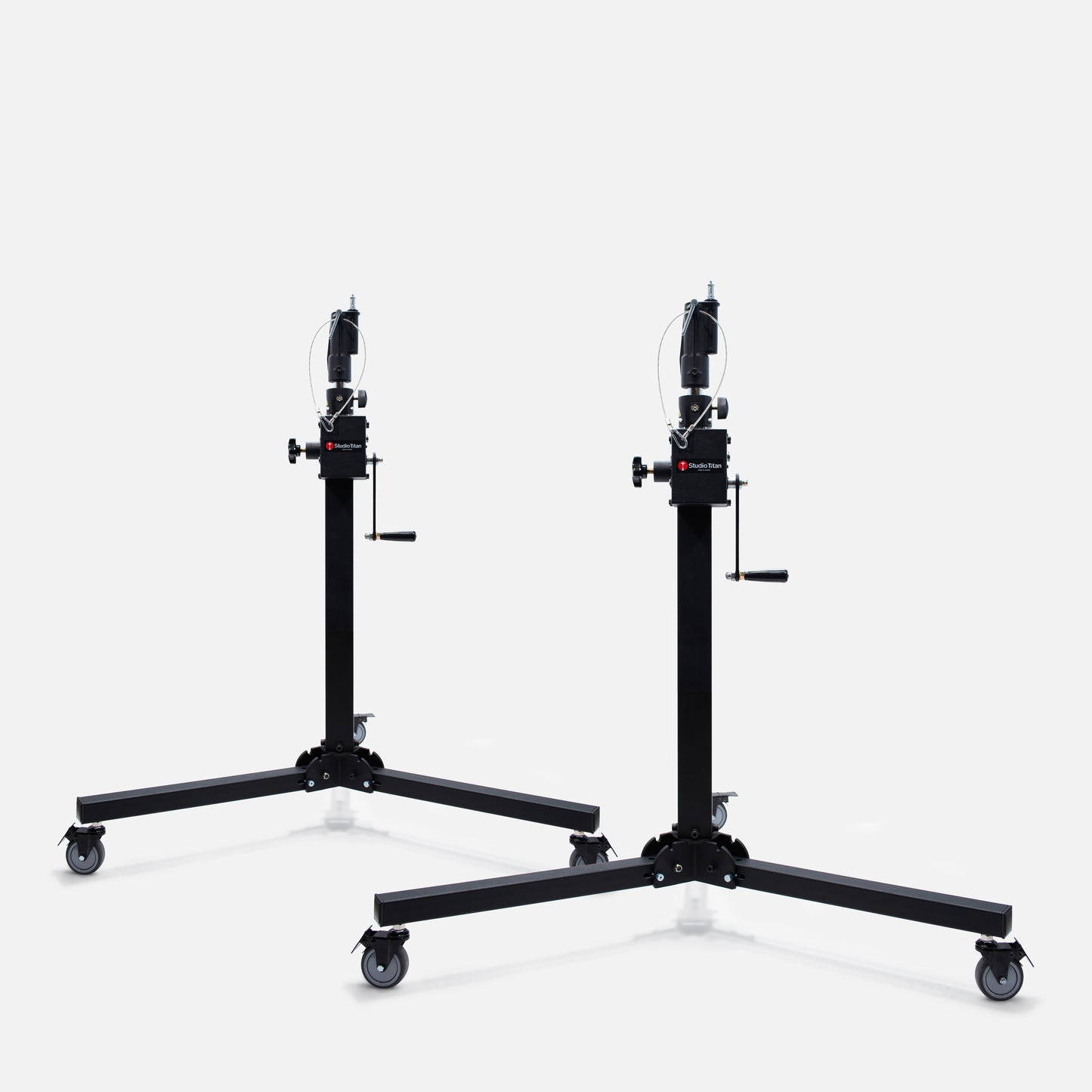 Rack & Pinion Geared Crank-up Stand - Two Pack STA-06-200-1000TP Lowboy