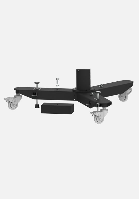 Pre-order -  Rotating Commercial Studio Camera Stand STA-01-350R-MK2-TRI-200 (High Load - Rotation - TOTAL HEIGHT: 78.7 in / 200cm) C/W STA-01-350LW-10 Leg Weight Set